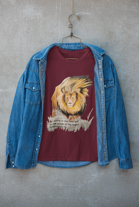 Lion Be Strong in the Lord T-shirt