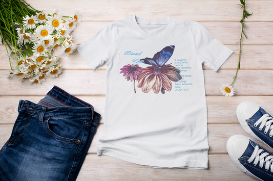 New Creation Butterfly T-shirt