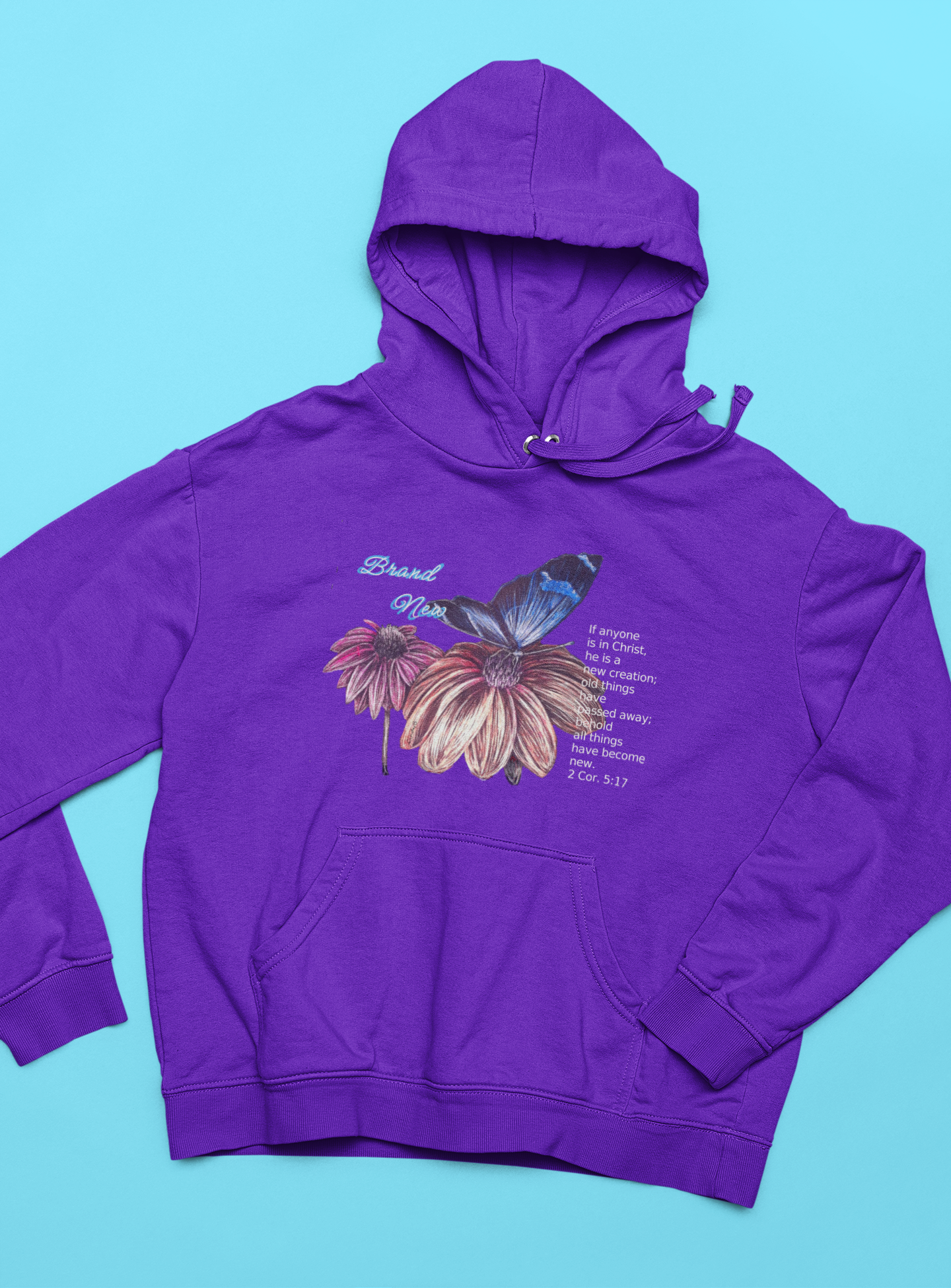 New Creation Butterfly Hoodie