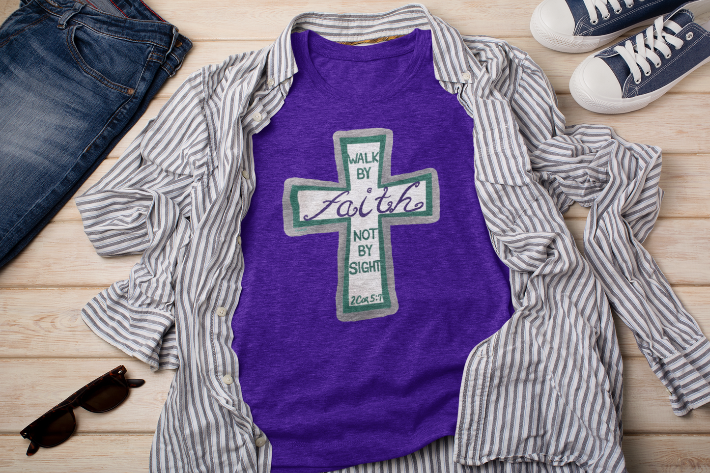 Walk by Faith T-shirt