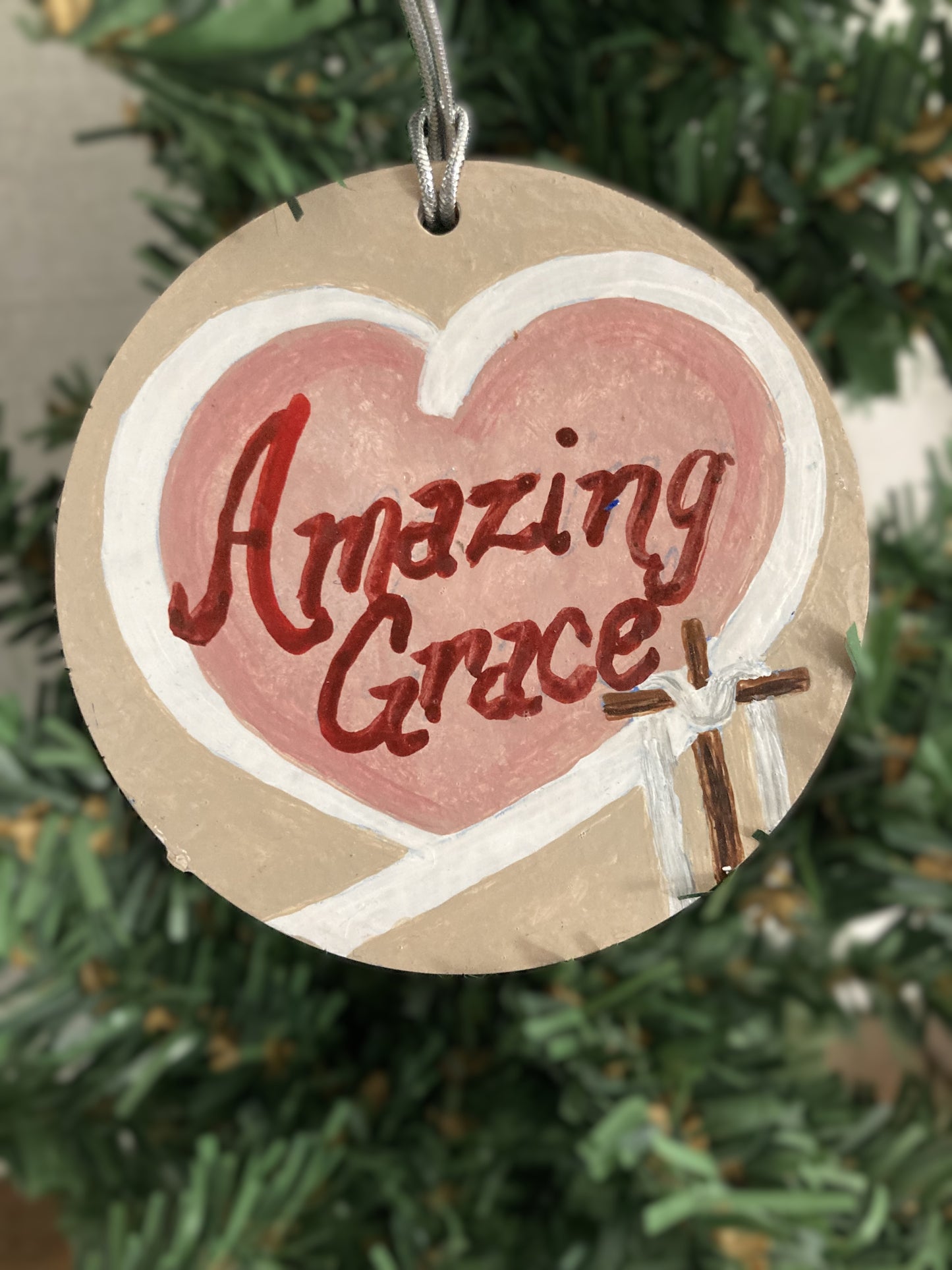 Amazing Grace Ornament Home Decor Hanging Art