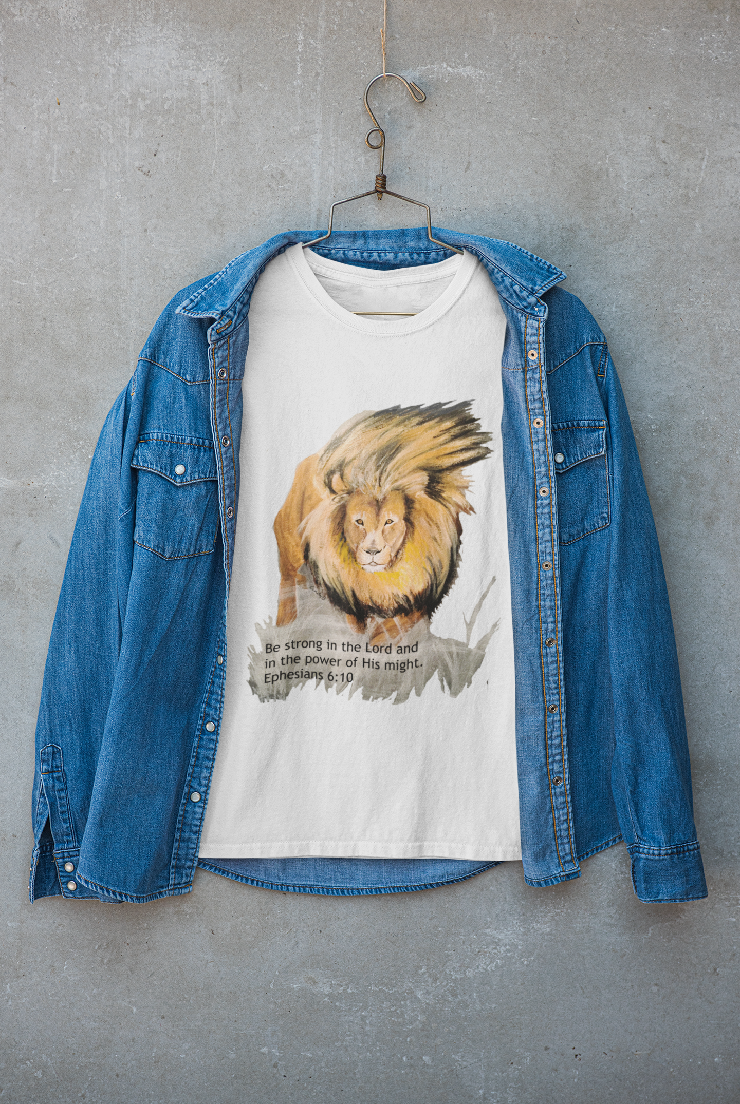Lion Be Strong in the Lord T-shirt