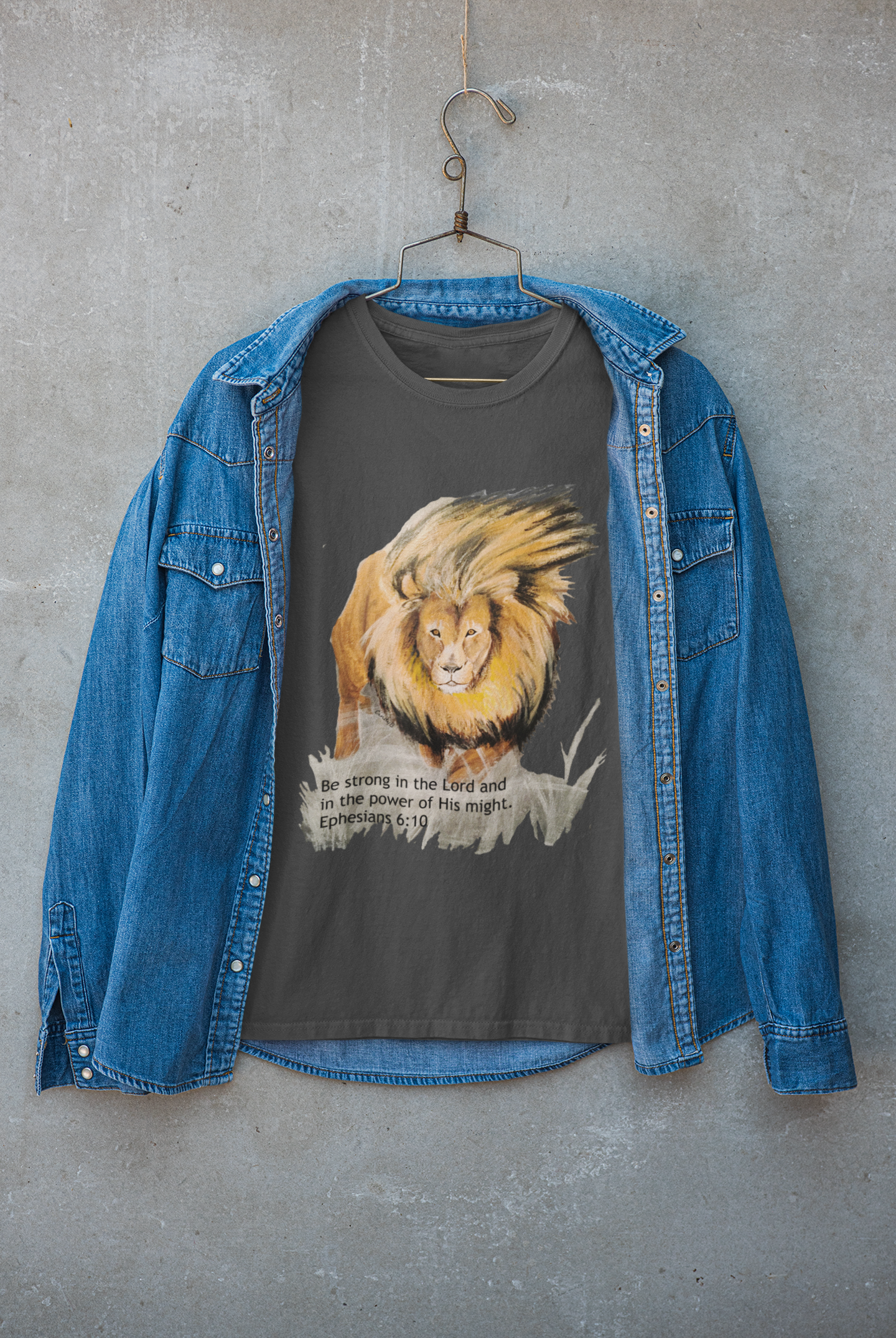 Lion Be Strong in the Lord T-shirt