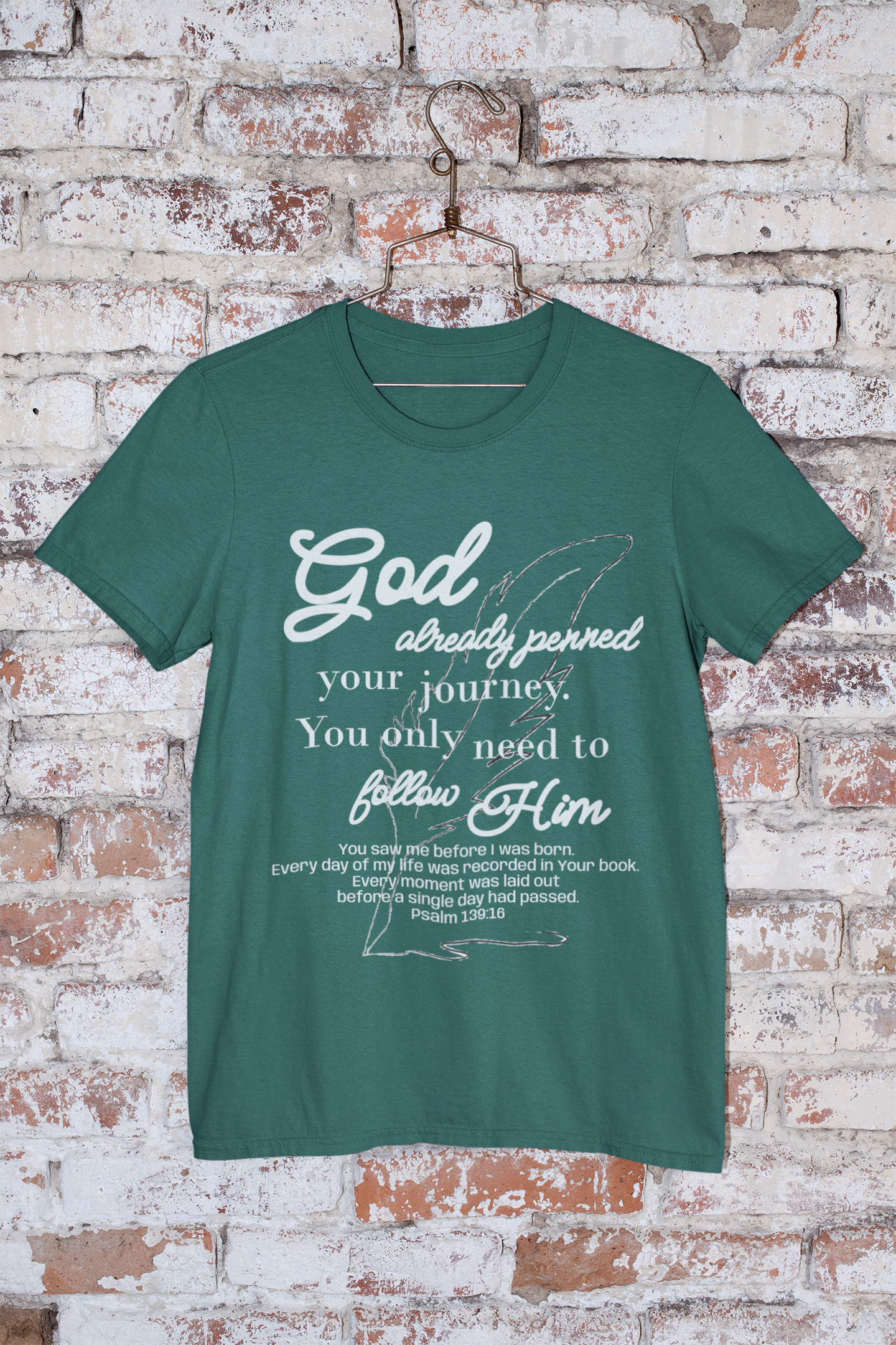 Follow Him Christian Tee