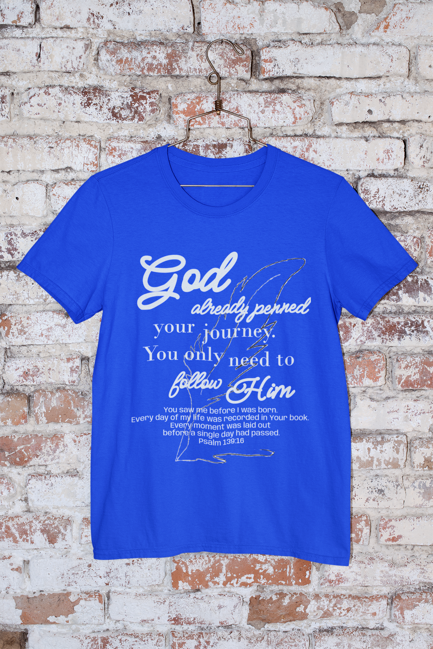 Follow Him Christian Tee