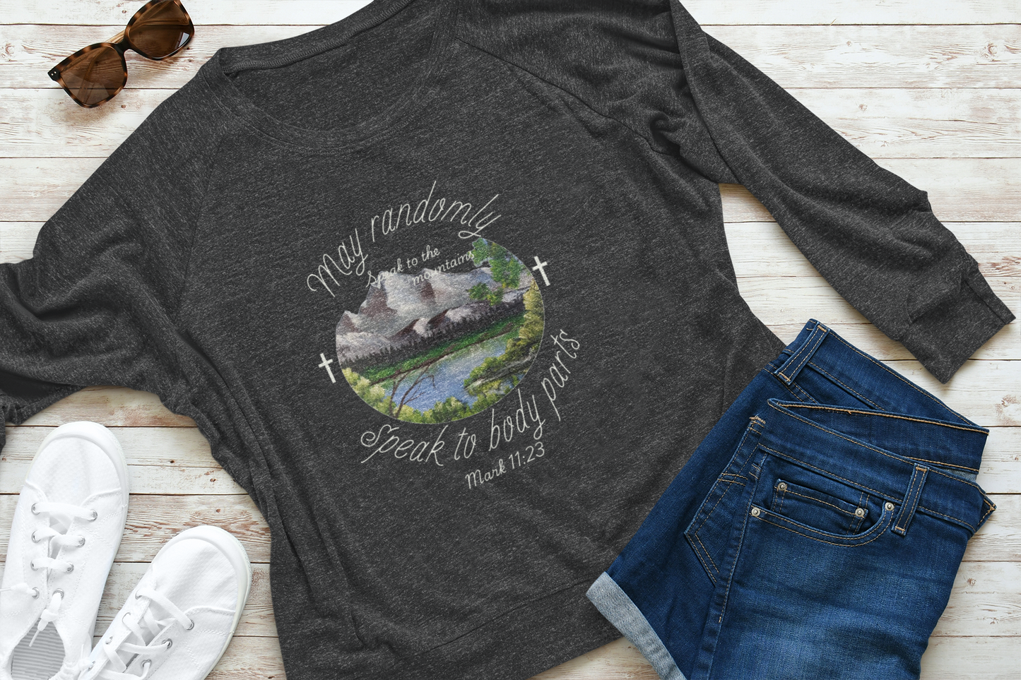 Speak to the Mountains Long Sleeve Tee