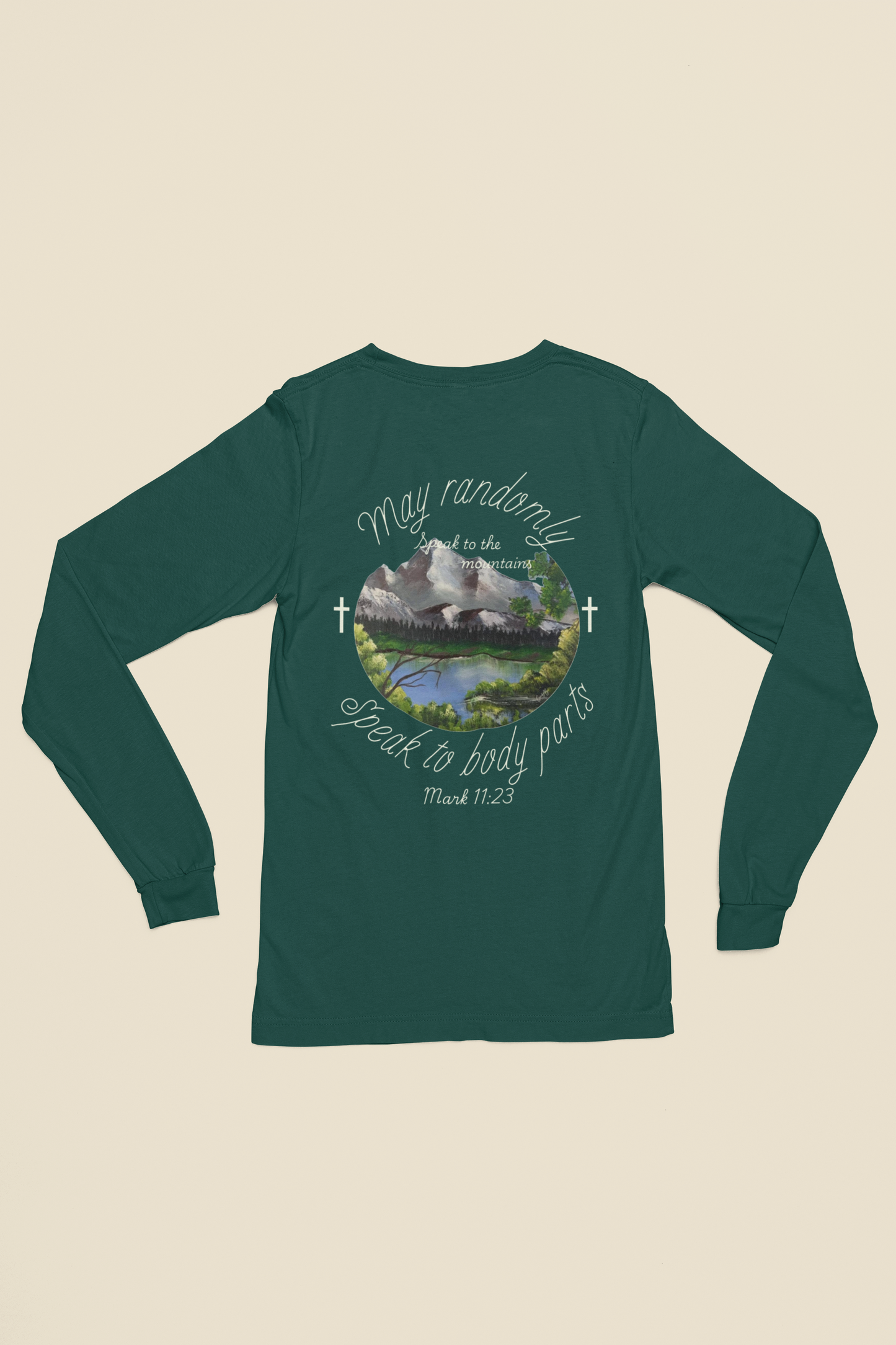 Speak to the Mountains Long Sleeve Tee