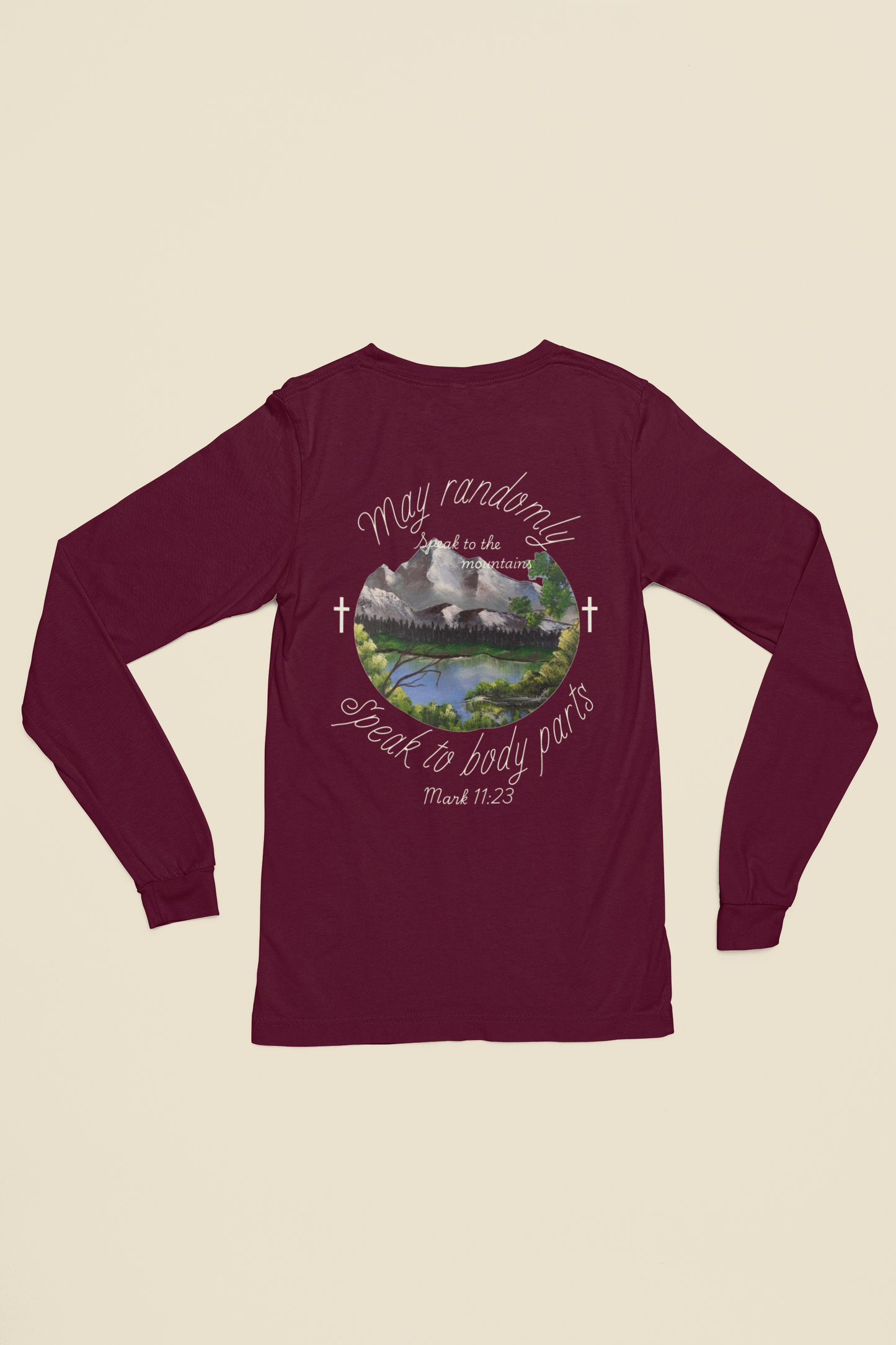 Speak to the Mountains Long Sleeve Tee